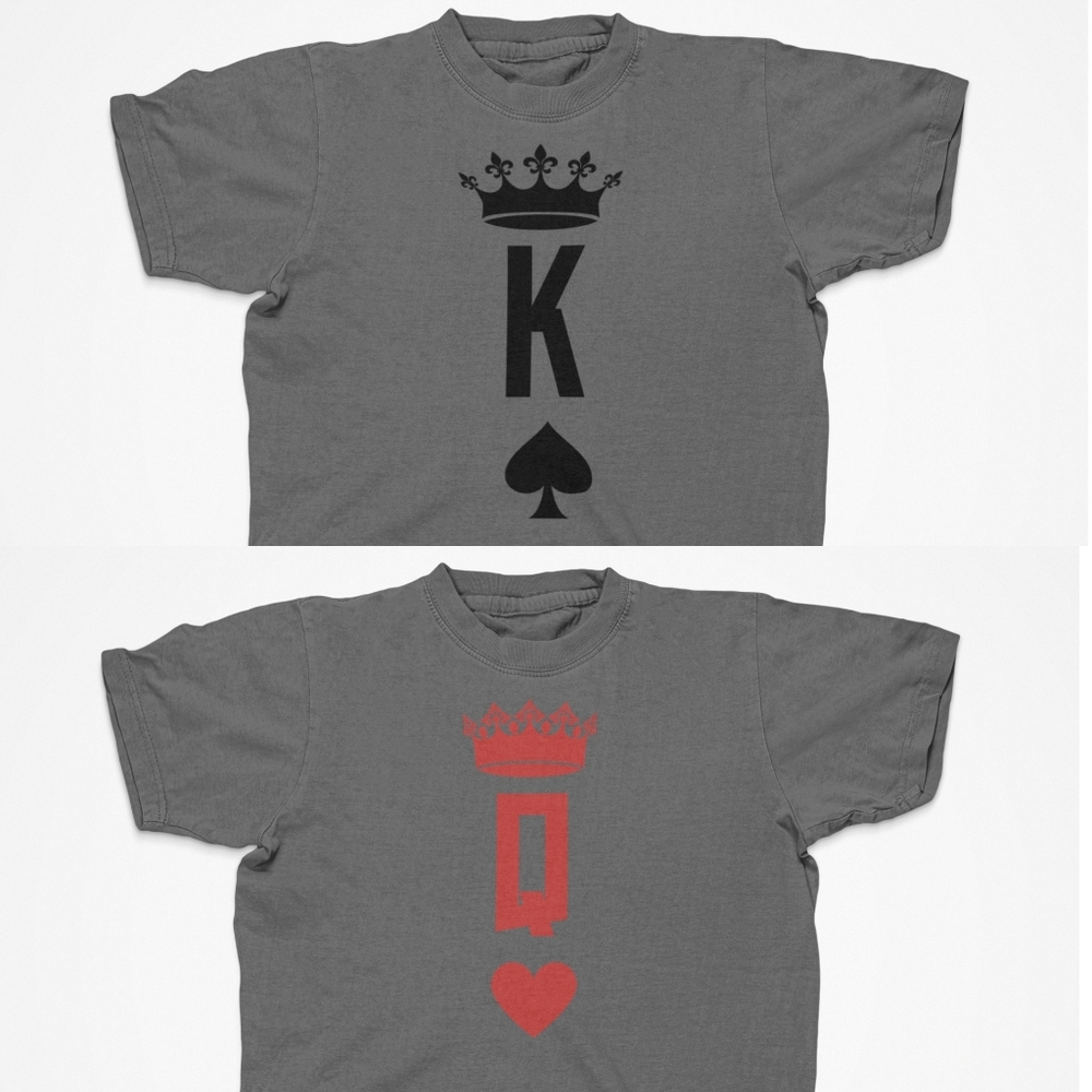 King and Queen Shirts for Couples